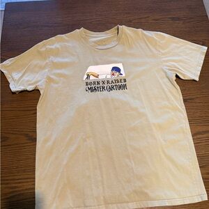 BORN X RAISED Mister Cartoon Beige Tee